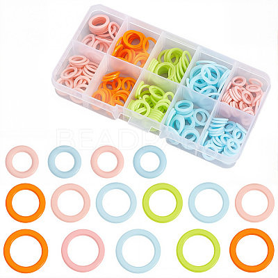 Plastic Round Rings FIND-CP0003-12C-1