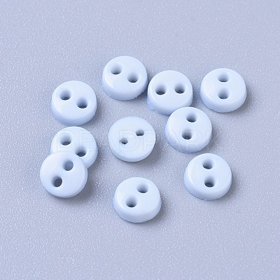 Nylon Tiny Button X-BUTT-WH0014-28A-1