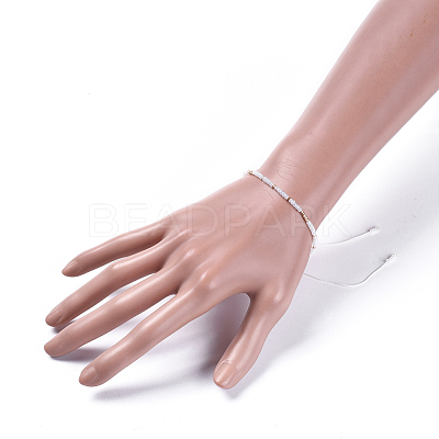 Adjustable Nylon Thread Braided Beads Bracelets BJEW-JB04374-01-1