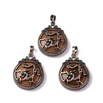 Synthetic Goldstone Pendants G-A241-02R-18-1