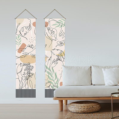 Polyester Wall Hanging Tapestry AJEW-WH0399-032-1