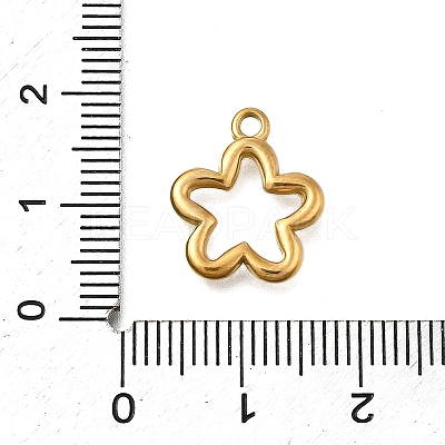 304 Stainless Steel Pendants STAS-C119-18G-1