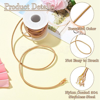 5M Nylon Coated 304 Stainless Steel Braided Wires TWIR-CJ0001-02C-1