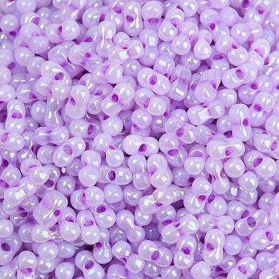 Lustered Glass Seed Beads X1-SEED-K010-04A-1