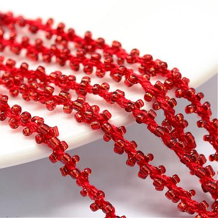 Seed Bead Cords OCOR-R042-17-1