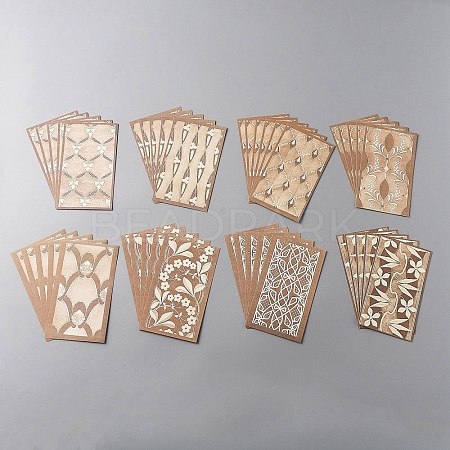 40Pcs 8 Styles Dream Theme Scrapbook Paper Pad DIY-WH0304-550G-1