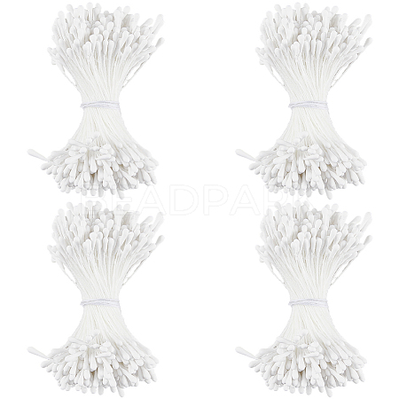 Gypsum with Cotton Cord Artificial Flower Core LS-DIY-WH20007-36A-09-1