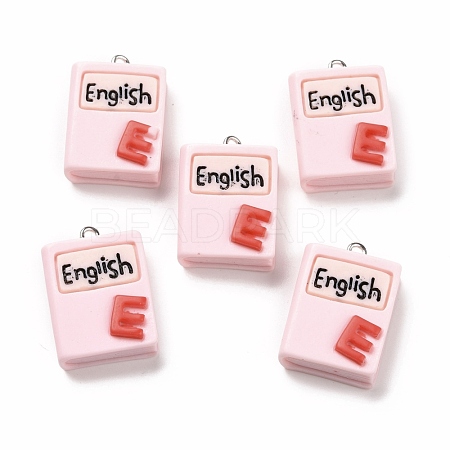 Resin Pendants for Teachers' Day X-RESI-M026-05-1