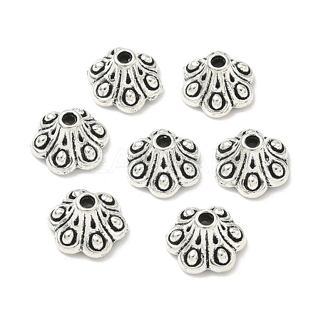 Tibetan Style Bell Filigree Bead Caps LS-TIBE-A23845-AS-FF-1