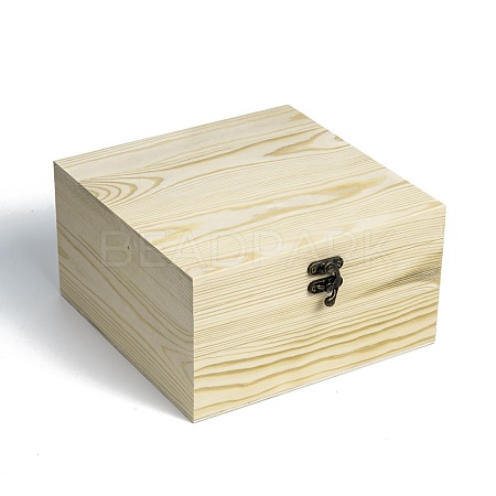 Unfinished Wooden Storage box CON-C008-05C-1