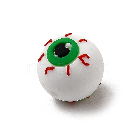 Halloween Silicone Focal Beads LS-SIL-P011-01A-1
