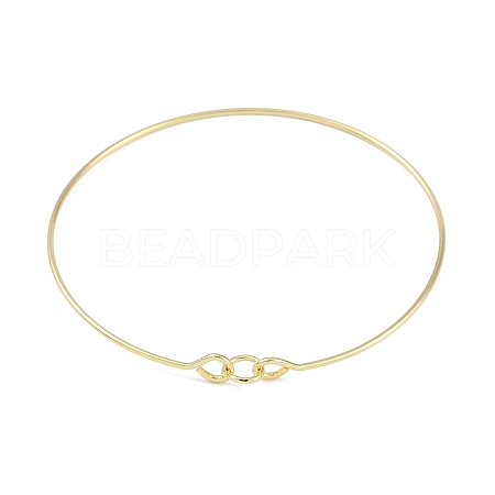 Brass Bangles for Women KK-U020-18G-1