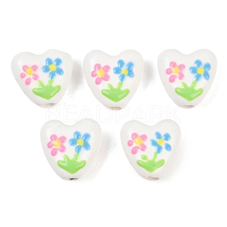Handmade Porcelain Beads PORC-P035-01A-01-1