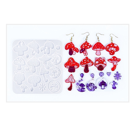 Easter DIY Pendant Molds AJEW-U023-02C-1