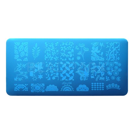 Stainless Steel Nail Art Templates Stamping Plate Set MRMJ-S048-047-1