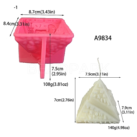 Pyramid DIY Silicone Molds PW-WG74932-01-1