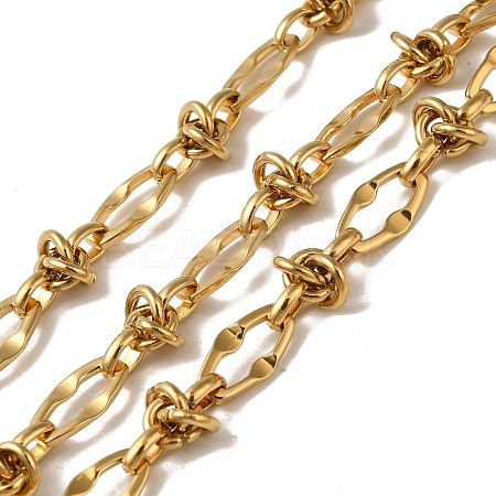 Ion Plating(IP) 304 Stainless Steel Oval Link Chains CHS-Q006-11G-1