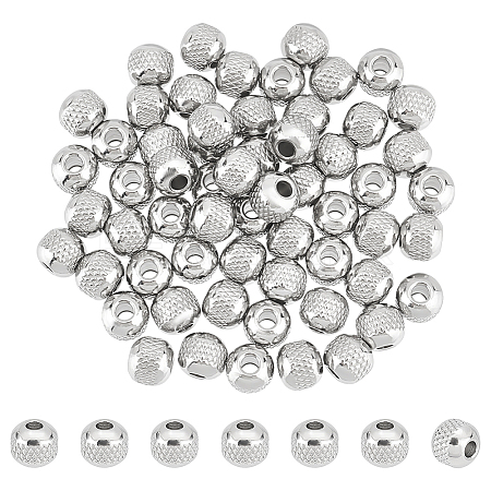 Unicraftale 60Pcs 304 Stainless Steel Beads STAS-UN0048-75-1