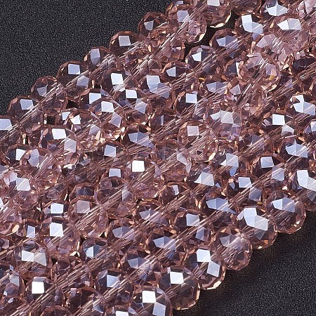 Glass Beads Strands LS-GR10MMY-39L-1