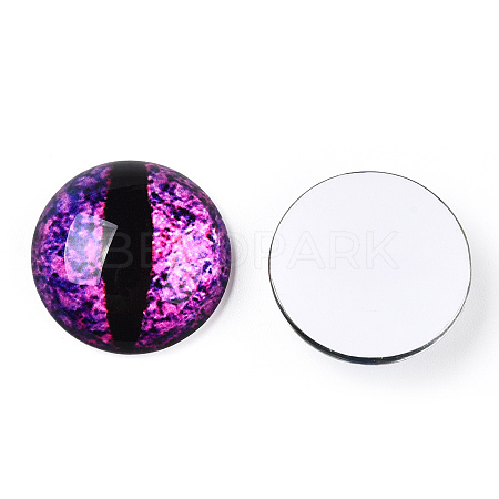 Glass Cabochons GGLA-T004-02M-1