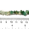 Natural Prehnite & Chrysoprase & Green Aventurine Beads Strands G-L610-A19-01-5