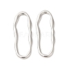 Non-Tarnish 304 Stainless Steel Linking Rings STAS-L268-033P-2