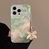 Summer Green Butterfly TPU Plastic Mobile Phone Cover PW-WG901B1-06-4