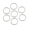 304 Stainless Steel Closed Jump Rings STAS-G393-06P-10-1