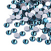 Glass Flat Back Rhinestone Cabochons RGLA-S002-12SS-11-2