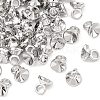 SHEGRACE Brass Bead Cap Bails XGRQ1U794-375P-1