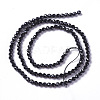 Natural Black Rutilated Quartz Beads Strands G-F596-41-2mm-2