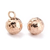 Ion Plating(IP) 304 Stainless Steel Charms STAS-O147-03B-RG-3