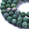 Natural Map Stone Picasso Jasper Beads Strands G-F668-18-6mm-6