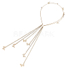 Zinc Alloy Rhinestone Hair Bands OHAR-WH20007-01A-G-1