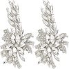 2Pcs Crystal Rhinestone Ornament Accessories DIY-FG0003-34-1