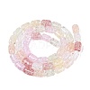Transparent Crackle Glass Beads Strands GLAA-NH0001-04-A01-3
