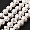 Shell Pearl Beads Strands BSHE-F013-01R-1