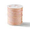 17M Rainbow Color Polyester Sewing Metallic Thread OCOR-E026-08B-1
