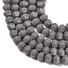 Opaque Glass Beads Strands GLAA-G125-01C-05-3