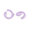 Spray Painted Iron Open Jump Rings IFIN-T017-04C-14-2
