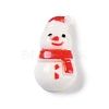 Opaque Christmas Theme Resin Cabochons RESI-H162-06K-1