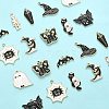 20Pcs 10 Styles Alloy Enamel Pendants ENAM-CJ0004-33-3