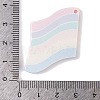 Rainbow Theme Acrylic Pendants MACR-U003-01G-3