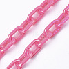 Acrylic Opaque Cable Chains PACR-N009-002F-4