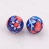 Spray Painted Resin Beads GLAA-F049-A11-2