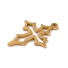 304 Stainless Steel Pendants STAS-L022-318G-2