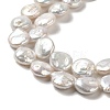 Natural Baroque Pearl Keshi Pearl Beads Strands PEAR-E016-007-3