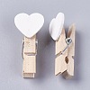 Wooden Craft Pegs Clips WOOD-WH0005-B11-2