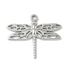 304 Stainless Steel Dragonfly Pendants STAS-S186-08D-P-1