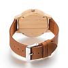 Carbonized Bamboo Wood Wristwatches WACH-P010-01-3